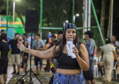 Palestra sobre a importância das políticas culturais para o movimento Hip-Hop